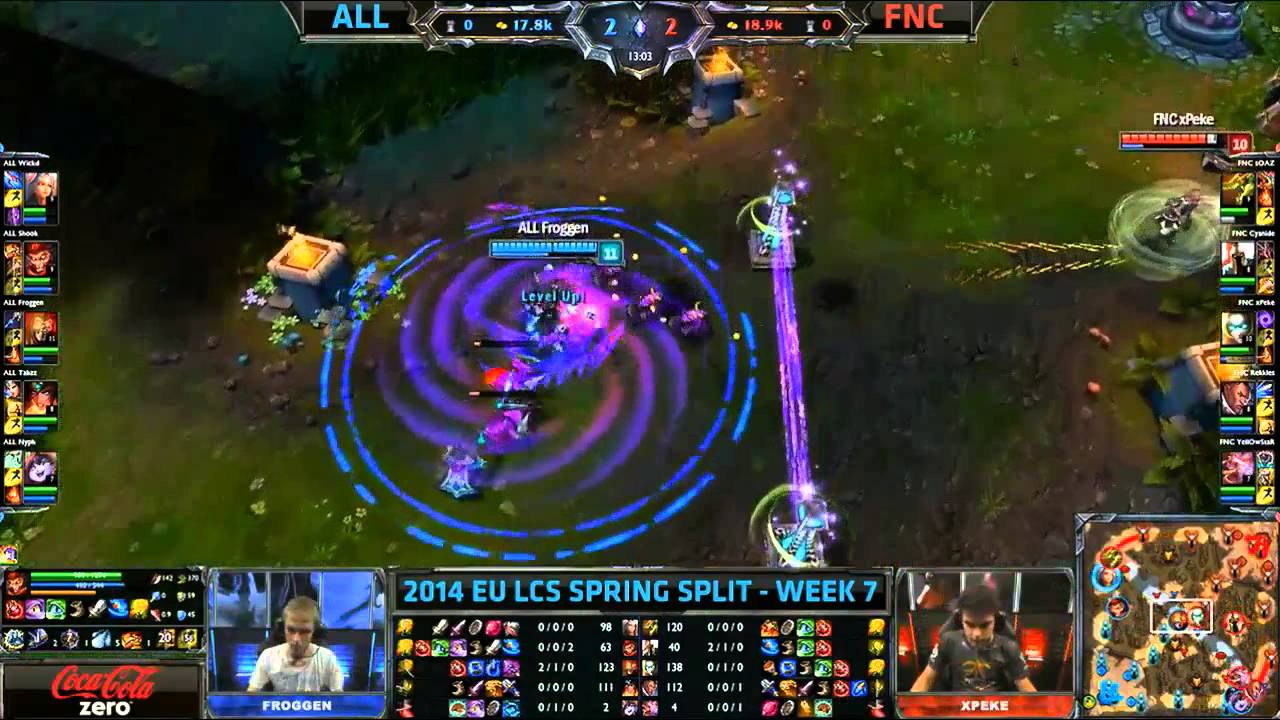 [EU LCS 2014 W7D1] Alliance vs Fnatic