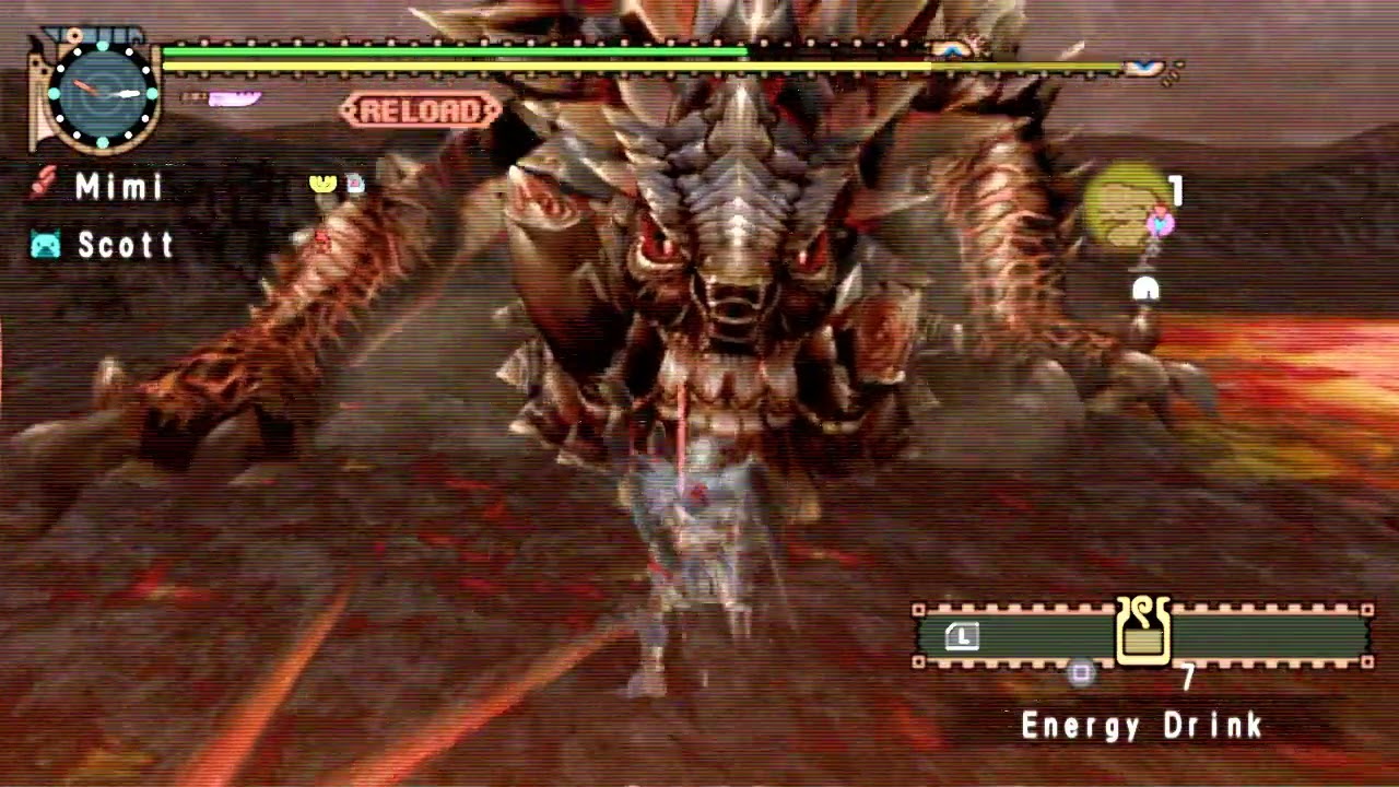 MHFU 8* Hub Urgent Akantor Solo (Gunlance)