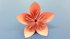How to make a Kusudama Paper Flower | Easy origami Kusudama for beginners making | DIY-Paper Crafts - Durasi: 7.04. 