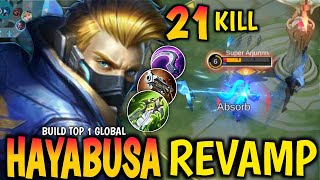 Hayabusa Revamp!! Brutal Physical Damage!! Build Top 1 Global Hayabusa - Mobile Legend