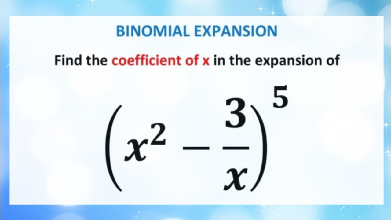 Using Pascal's triangle to expand (a+b)^5: A level maths paper 1 question 