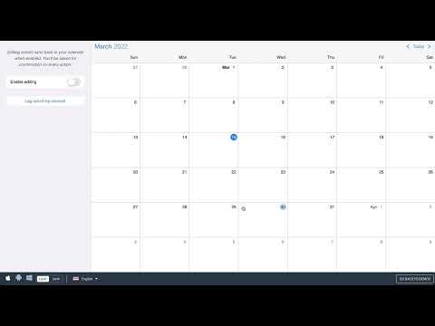 Google Calendar Sync Plugin Demo