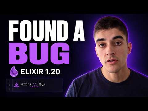 Elixir 1.20 Found a Bug in My Phoenix App