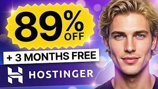 Hostinger Coupon Code 2026 Get 89% Off Discount Free Bonus Months