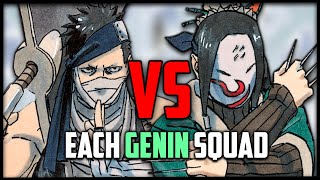 What If | Each Genin Squad Fought Zabuza \& Haku? Feat. @Swagkage