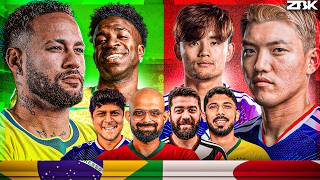 Brazil vs Japan Round of 32 FIFA World Cup 2026 Live Watchalong | ZBK