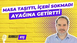 Masa Taşitti, İçeri̇ Almadi, Ayağina Geti̇rtti̇ Serbest Atiş