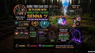 🐺👑 Played with the TOP 1 Yosemite Falls player today… and it was INSANE! 🔥💀 #Direwolf #TheWolf