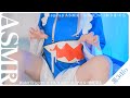 【コスプレASMR】ホロ◯イブ がう○ぐらのコスプレで水の音を奏でる１時間♡ cosplay ASMR［Water Triggers/オイルマッサージ/タオル/睡眠導入］