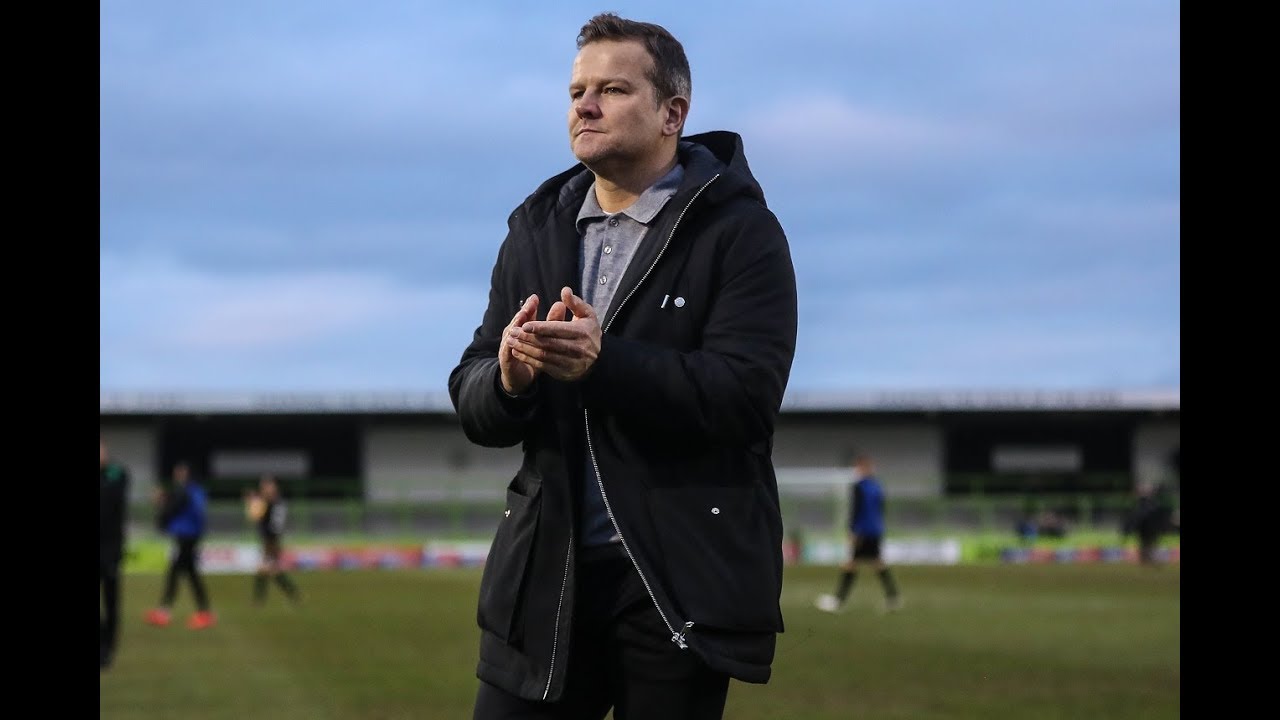 football score Mark Cooper pre-Mansfield Town