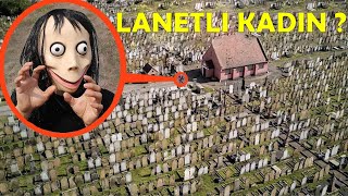 LANETLİ KADIN MEZARLIKTA DRONE KAMERALARINA YAKALANDI !! (Yardım Edin Başım Belada)