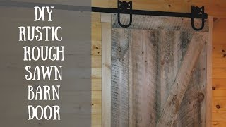 How to install a Rustic Barn Board Sliding Door