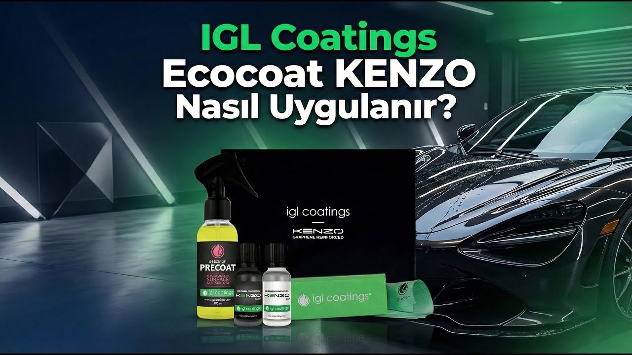 İgl Ecocoat Kenzo Kit Grafenli Seramik Kaplama 40 ml | Taşdemir