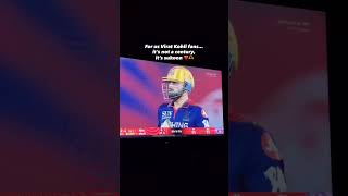 For us Virat Kohli fans... it's not a century, it's sukoon❤️🫶 #viral#trendingshorts#rcbfans