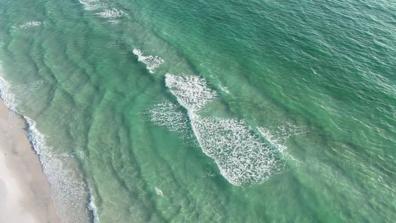 4K Beach Screensaver - Santa Rosa Beach 30A.  NO AI, REAL BEACH SCENE.