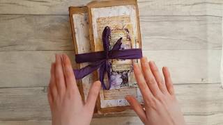 GRUNGE BOHO LAP BOOK| JUNK JOURNAL
