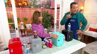 Frigidaire 6-can Mini Beverage Cooler on QVC