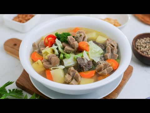 Resep Sayur Sop Campur Bakso