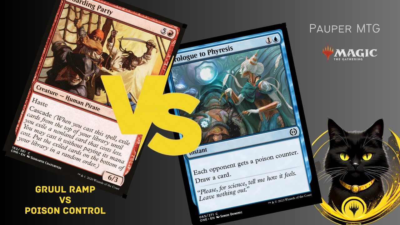 Gruul Ramp Vs Poison Control [Pauper Gameplay] - YouTube