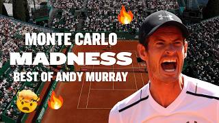 Andy Murray's MOST INSANE Points 🤯 | Top 10 Monte Carlo Masters Highlights Archive
