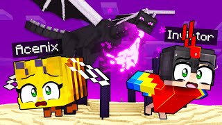 Paso MINECRAFT pero nos CONVERTIMOS en ANIMALES 😂 VICNIX TRANSFORMADOS #5