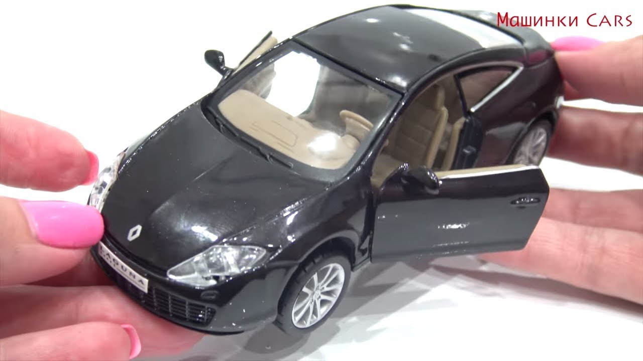 Сборка машинки рено Renault Laguna Coupe from Bburago - YouTube