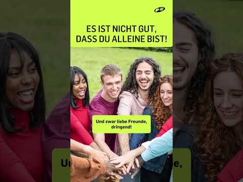Warum alleine sein nicht gut ist… Tobias Teichen
