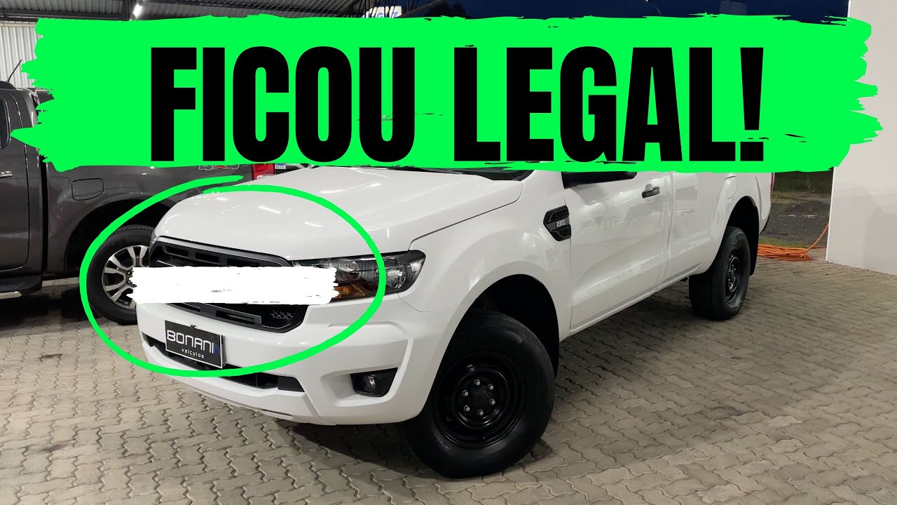 TRANSFORMAÇÃO OFFROAD FORD RANGER CABINE SIMPLES 2.2 DIESEL 4X4 2020!, image size:1280x720