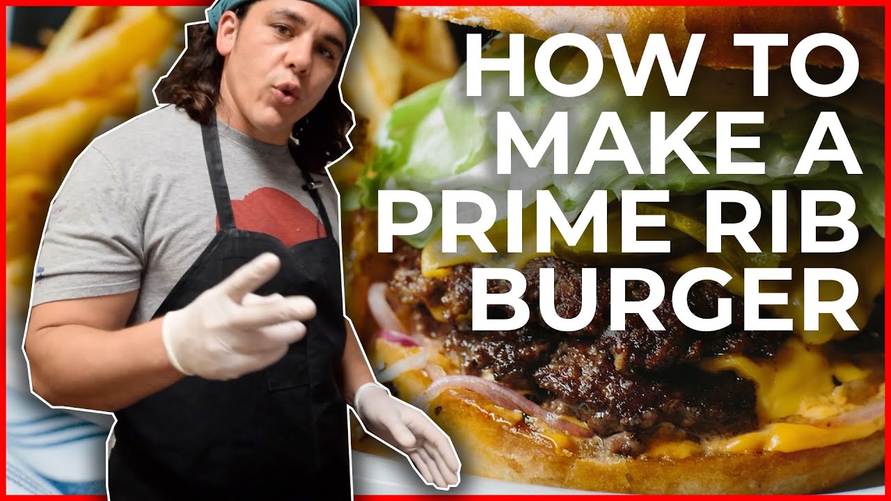 How To Cook Prime Rib Beef Steak Burgers