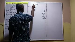 Logarithm 1 |  Change Of Base