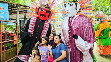 Ondel Ondel Keliling Kampung Betawi Setu Babakan | Lagu ondel ondel