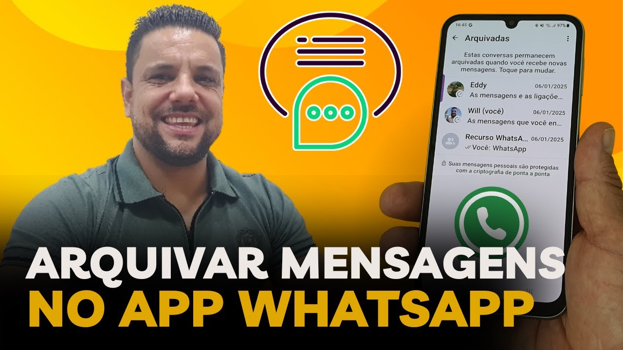 Como ARQUIVAR e DESARQUIVAR Todas As MENSAGENS DO WHATSAPP De Uma Só ...