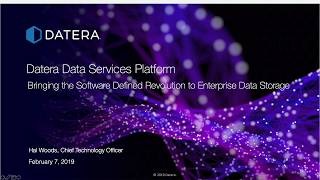 Datera Introduction to Enterprise Software Defined Storage
