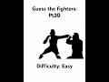 Guess the fighters: Pt30 #boxing #highlights #kickboxing #ko #mma #fighting #ufc #challenge #fyp