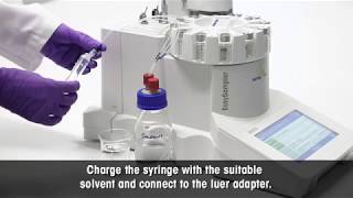 How to install and use the EasySampler Pump Rinsing Set - How To Video - METTLER TOLEDO - EN