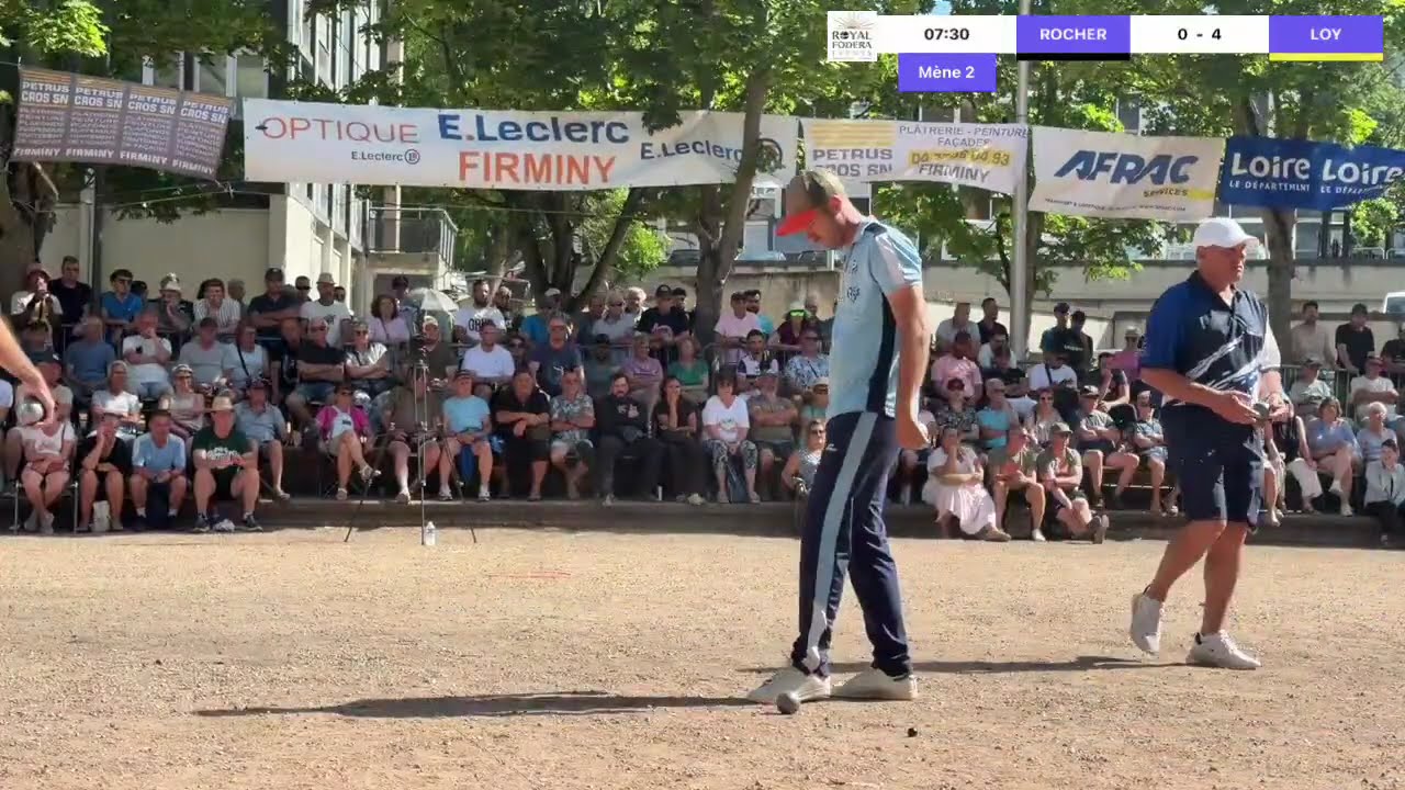 Miniature : National de Firminy - Finale ROCHER VS LOY