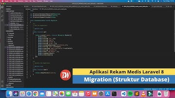 Aplikasi Rekam Medis Laravel 8 #1 - Struktur Database