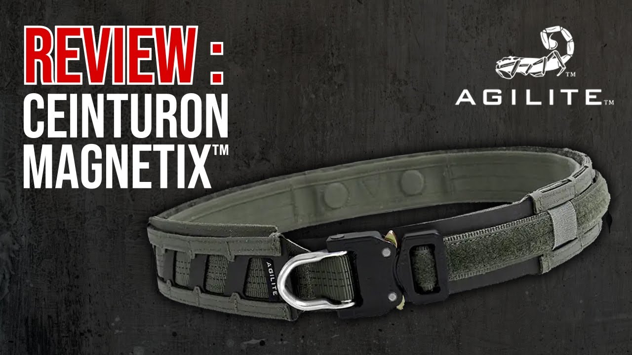 Ceinturon de combat MAGNETIX™ AGILITE | Review en Français !