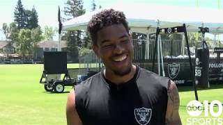 Oakland raiders wide receiver and uc davis product keelan doss catches
up with abc10's lina washington during training camp in napa. after a
record-setting c...