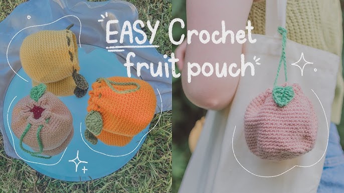 Rose and Lily Amigurumi: Crochet Fruit Pouch - Free Crochet Pattern