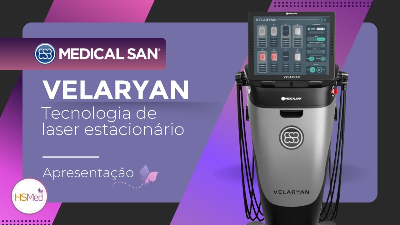 Velaryan Tecnologia de Laser Estacionário - Medical San - YouTube