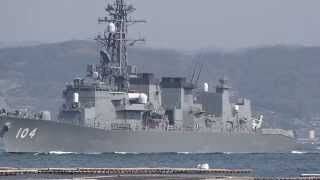 M150321B 海上自衛隊 近海練習航海 出航②