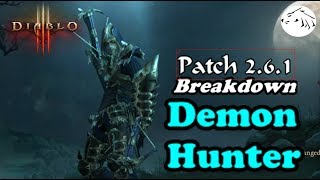 Diablo 3 Patch 2.6.1 Patch notes breakdown part 3 - Demon Hunter Season 12 PTR Diablo 3 Patch 2.6.1 Patch notes breakdown part 3 - Demon Hunter Season 12 PTR