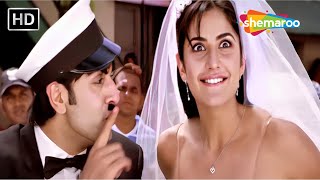 BEST COMEDY SCENES - प्रेम शर्मा और जेनी पिंटो की धमाकेदार कॉमेडी | RANBIR KAPOOR | KATRINA KAIF