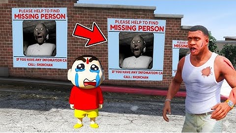 Franklin and Shinchan Try To Find Missing Granny in Gta 5 in Telugu