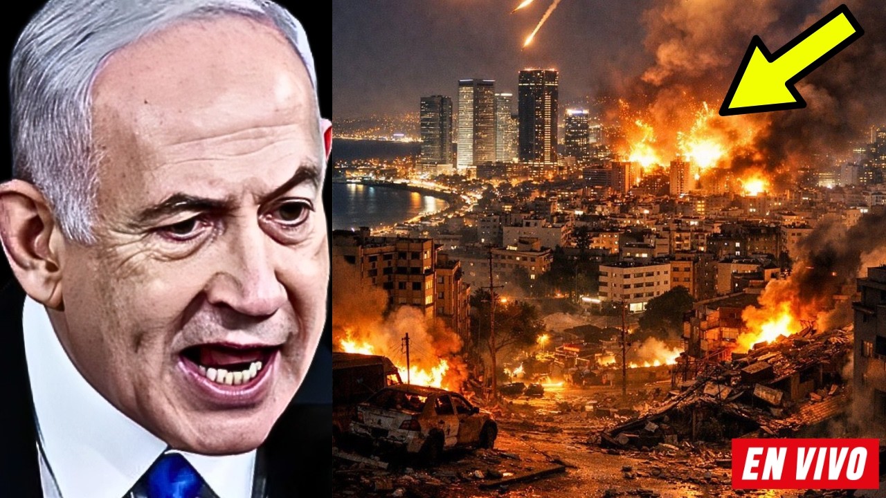 🚨 EN VIVO NOTICIAS: GUERRA TOTAL ATAQUE HIPERSÓNICO A TEL AVIV! ISRAEL IRÁN TRUMP EEUU