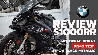 REVIEW S1000RR DEMO TEST สีดำ สภาพใหม่มาก