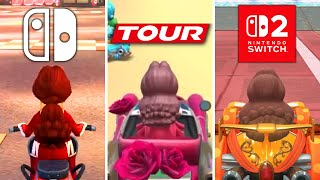 Evolution of Pauline in Mario Kart Games (2017-2025)