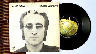 John Lennon - Mind Games / Meat City - 1973 - Single Vinyl Unboxing