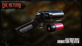 Grenade launcher Handgun Animations - The Return: Survival - Upcoming Dinosaur FPS Game screenshot 5